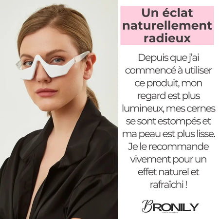 BRONILY® Thérapie Lumière Rouge Anti-Cernes